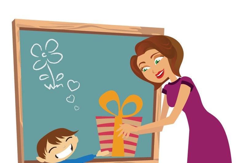 Odločitev za darilo učiteljici ob koncu šolskega leta prepustite otrokom! (foto: arhiv revije Jana)