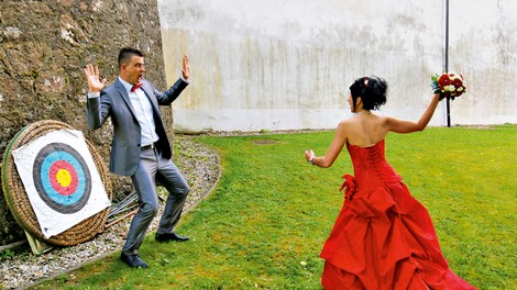 Ivana in Aleš (Bitka parov): Poroka na Dolenjskem,  slavje na Hrvaškem