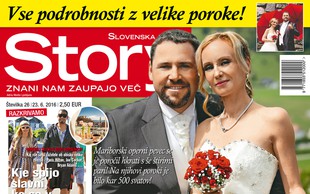 Jaki in Tina Jurgec sta se poročila hkrati še s štirimi pari, piše Story!
