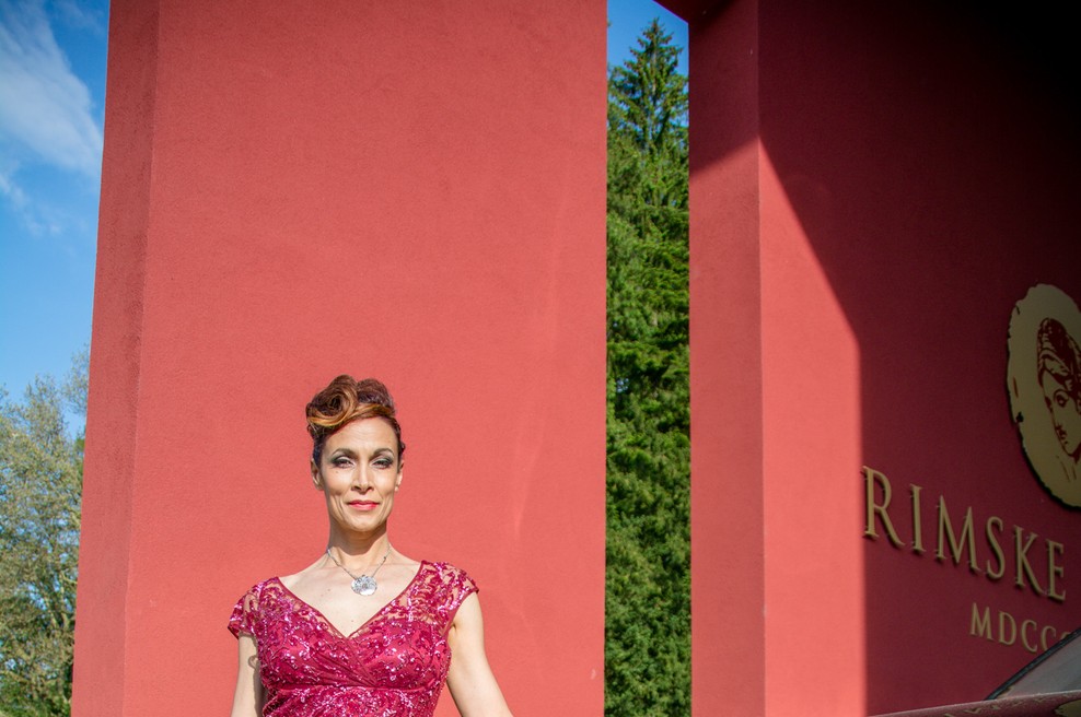 Hrvaška pop pevka Ivana Banfić je v Rimskih termah posnela videospot za najnovejšo pesem  (foto: Aleš Erjavec)