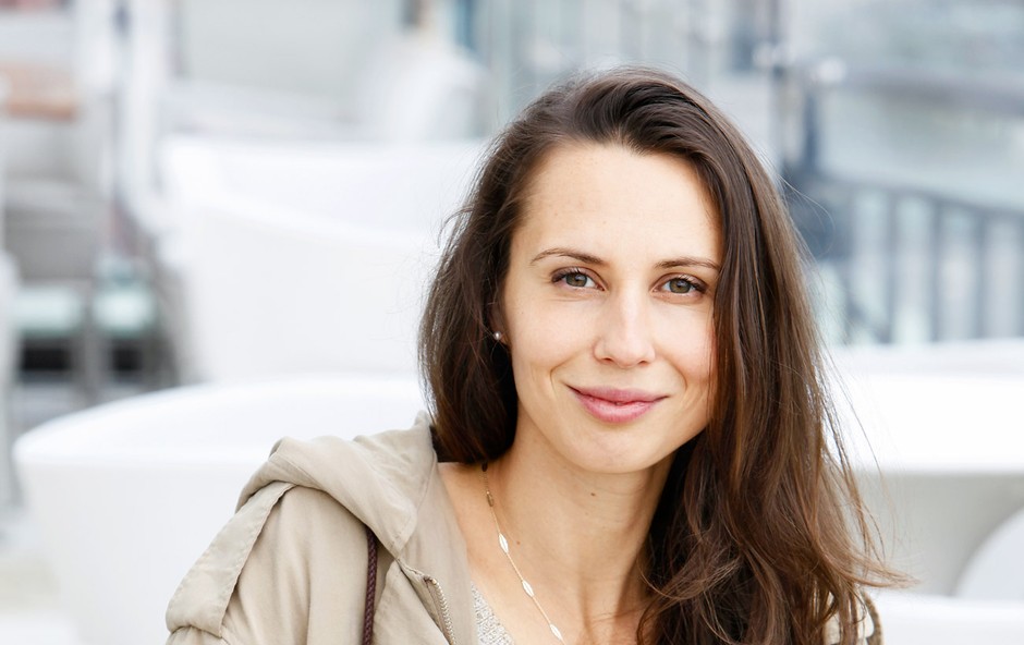 Anja Humljan: Ko se združita  joga in mesto (foto: Helena Kermelj)