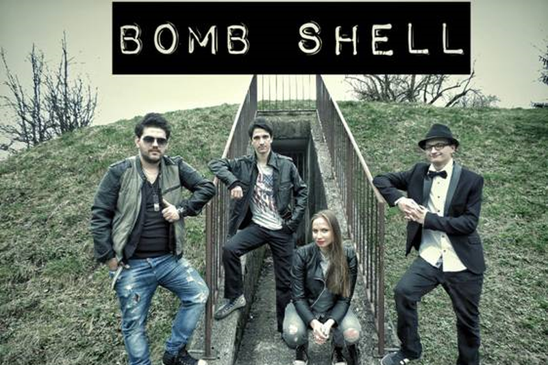 Bomb Shell z odličnim singlom Narobe svet! (foto: Andraž Oražem)