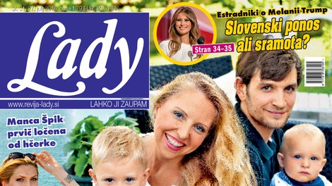 Hajdi Korošec Jazbinšek je za revijo Lady priznala: "Težko je!"