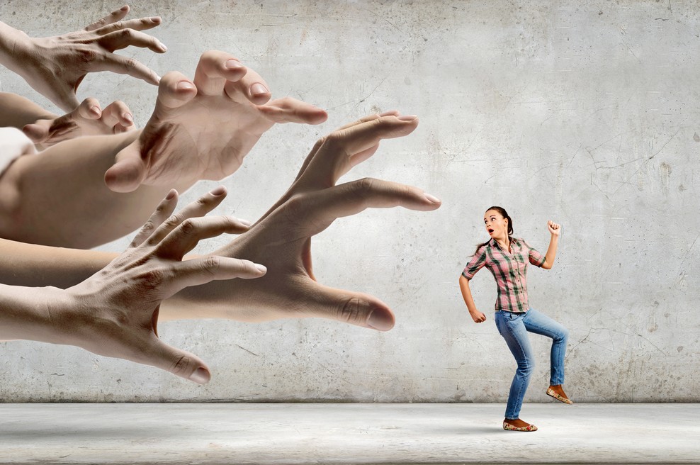 V življenju nas je neprestano strah, pri čemer gre večinoma za lažen strah! (foto: Shutterstock)