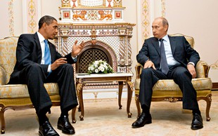 Vladimir Putin in Barack Obama: Dve ikoni, dve različni zgodbi