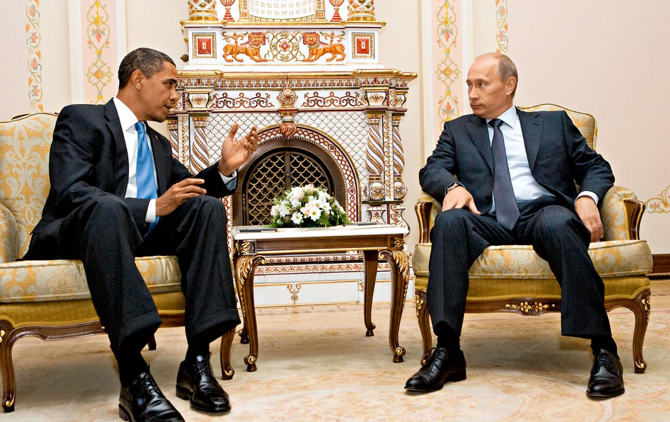 Vladimir Putin in Barack Obama: Dve ikoni, dve različni zgodbi (foto: Profimedia)