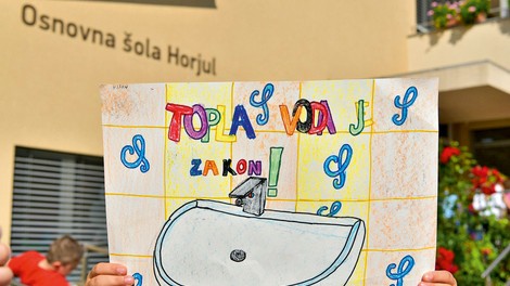 Osnovna šola Horjul: Po 40 letih do tople vode