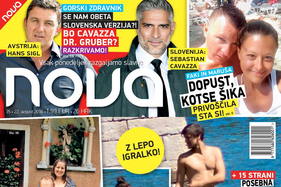 Nova objavila fotografije postavnega Klemna Janežiča s svojo drago na Visu