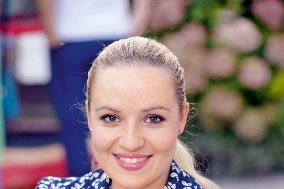 Ana Žontar Kristanc: Po napornem porodu že v delovni formi (foto: Primož Predalič)