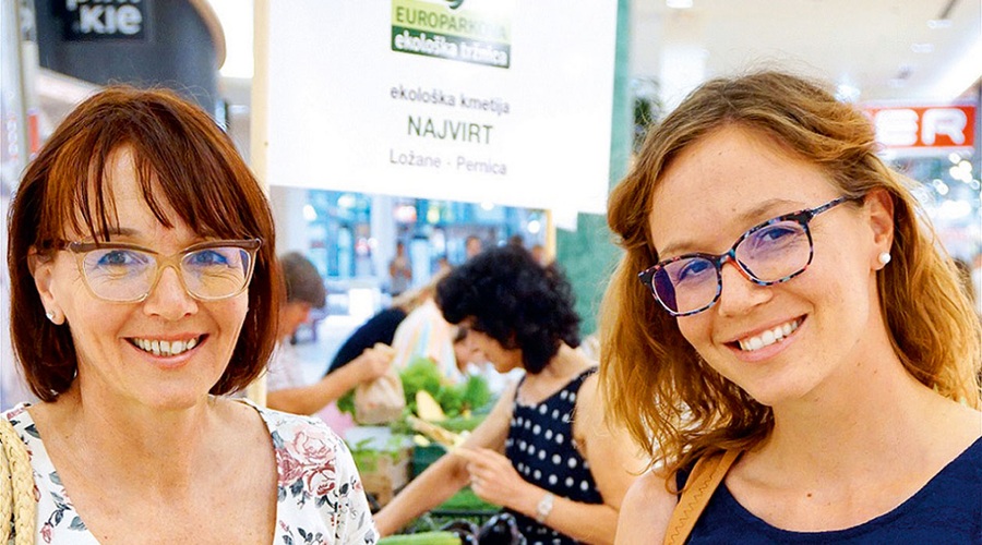 Tina in Metka (Vrtičkanje): Podpirata lokalno kmetijstvo! (foto: arhiv revije Lea)