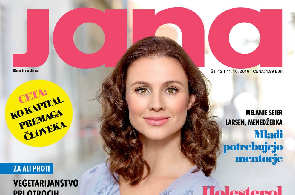 Iva Krajnc Bagola za Jano: "Poskušam se čim več smejati!" (foto: Jana)