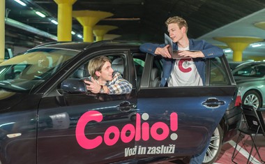 Nova platforma Coolio!, ki vsakodnevno vožnjo spremeni v vir zaslužka