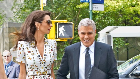 Amal in George Clooney: Načrtujeta selitev