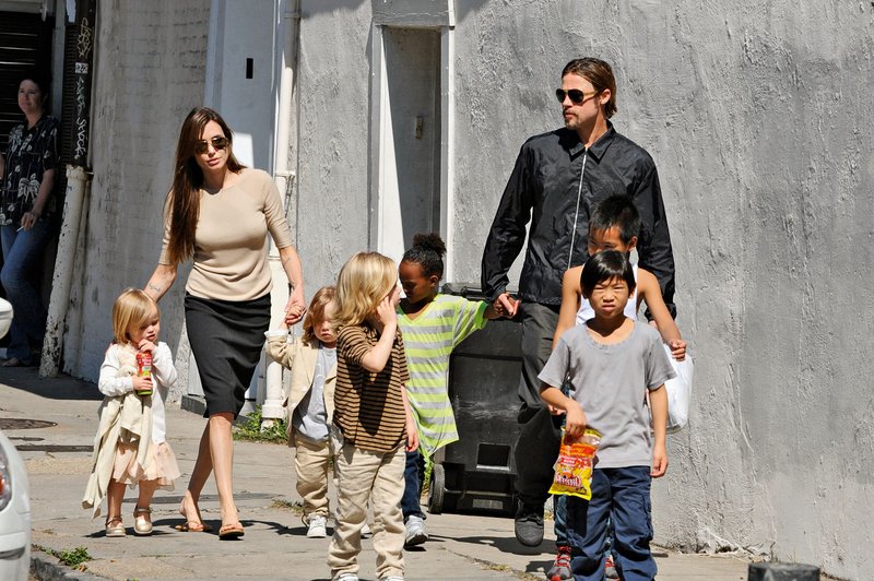 Brad Pitt: Srečanje z otroki ga je spravilo v jok (foto: Profimedia)