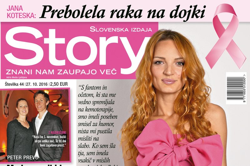 Jana Koteska za rožnato Story: "Jok je bil moja terapija!"