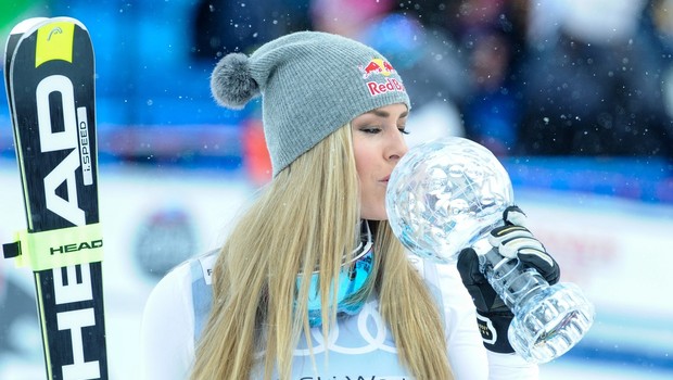 Lindsey Vonn na prvenstvu v St. Moritzu (foto: Profimedia)