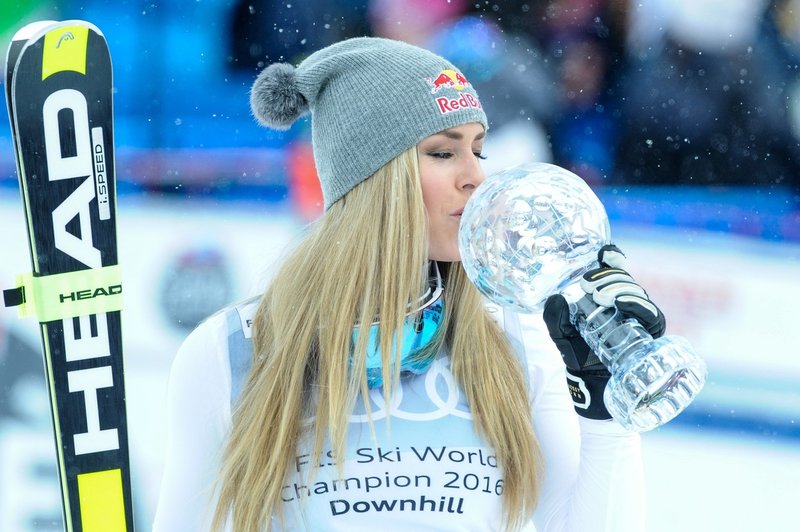 Lindsey Vonn na prvenstvu v St. Moritzu (foto: Profimedia)