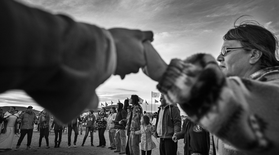 Slovenska podpora ameriškim staroselcem in gibanju Stand with Standing Rock! (foto: profimedia)