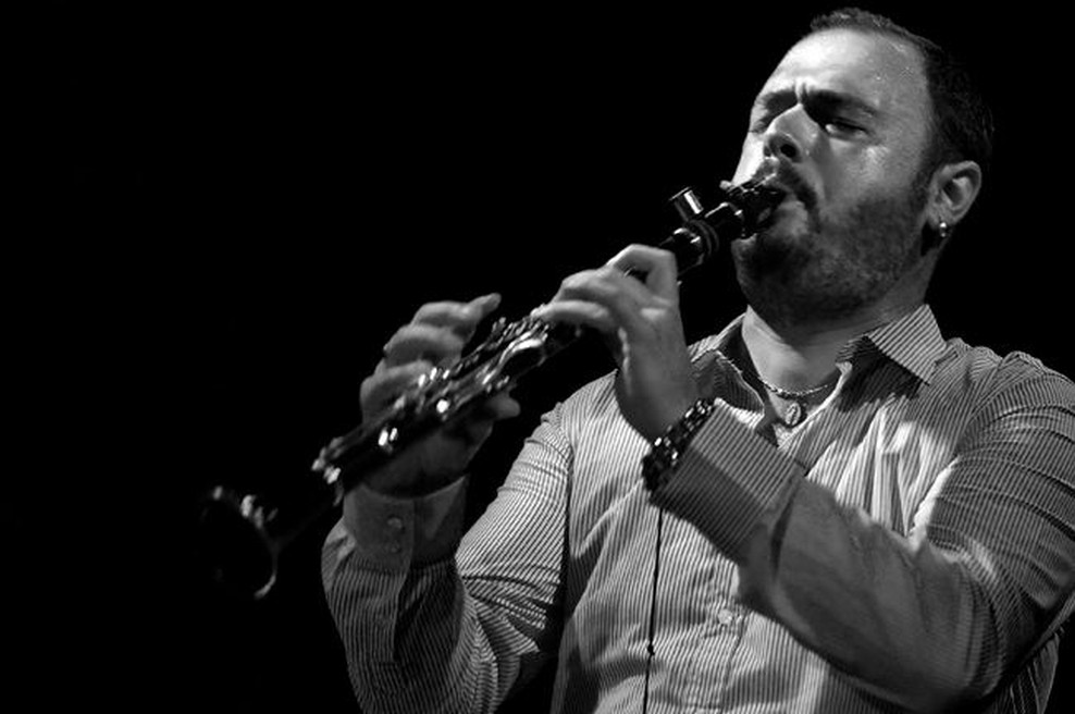 Goran Bojčevski Quartet: Glasba sveta v etno-džezovski preobleki (foto: Anton Zalokar)