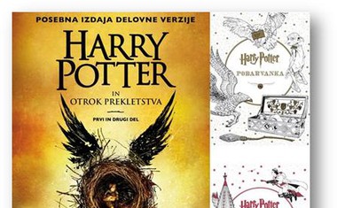 Osma knjiga Harry Potter in otrok prekletstva že v knjigarnah in na knjižnem sejmu!