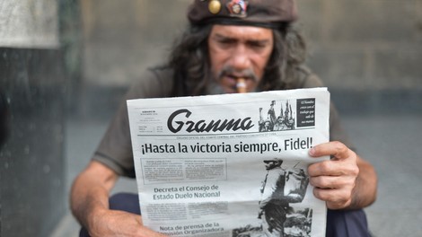 Mešani občutki ob smrti Fidela Castra