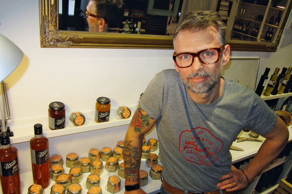 Davor Podbevšek (Barba sol) ima polne roke dela (foto: A.P.)