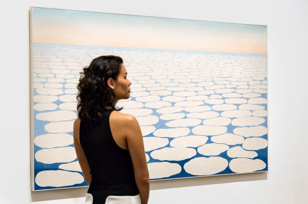 Velika razstava umetnice Georgie O'Keeffe na Dunaju (foto: Profimedia)