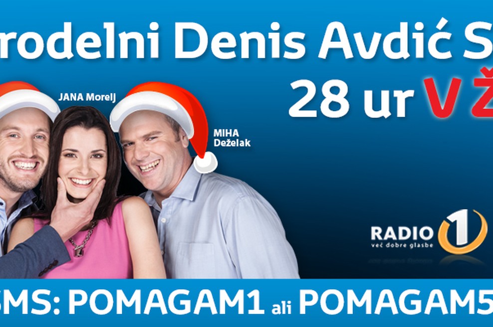 dm in Radio 1 z dobrodelnim radijskim maratonom (foto: Radio 1)