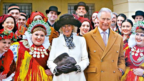 Princ Charles in Camilla poslala čestitko s fotografijo posneto na Hrvaškem