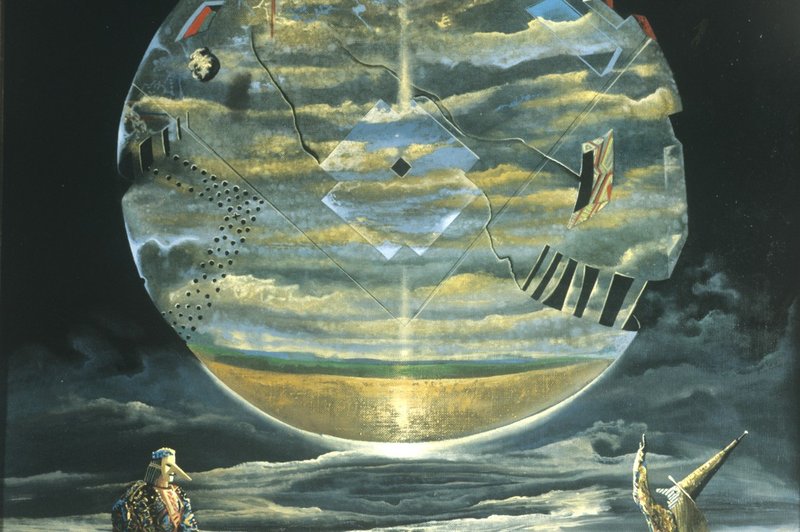 Slika Sergeja Krasnova (1995): Dva astrologa z velike lune! (foto: profimedia)