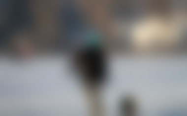 Foto: Koseški bajer te dni privablja številne sprehajalce in drsalce!