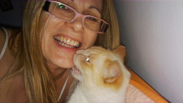 Suzana Jakšič: "Ne predstavljam si življenja brez svojih mačk!" (foto: osebni arhiv)