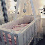 Tako je Iris opremila otroško sobico njene hčerkice ... (foto: Instagram Iris Mulej)