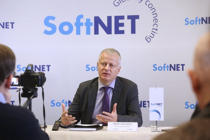 Andrej Boštjančič, direktor podjetja Softnet (foto: Barbara Reya)