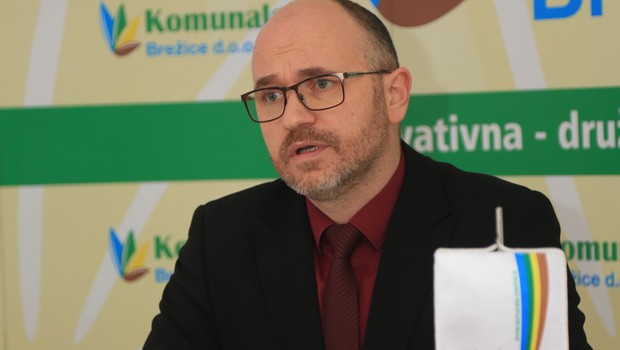 Direktor Komunale Brežice je predstavil smele načrte za letošnje leto. (foto: Goran Rovan)
