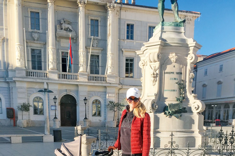 Nekdanja mis Slovenije Lana Mahnič Jekoš: "Nikoli nisem bila velika ljubiteljica dojenčkov!" (foto: osebni arhiv)