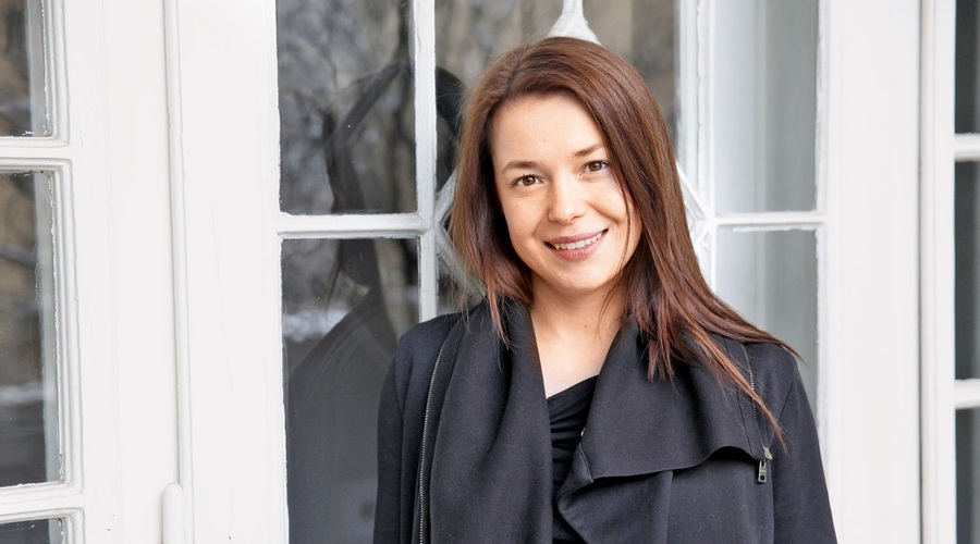 Igralka Nina Ivanišin: "Antigona bi morda z menoj fizično obračunala." (foto: Helena Kermelj)