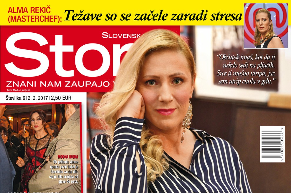 Alma Rekič za Story iskreno o tem, kako je skoraj doživela infarkt!