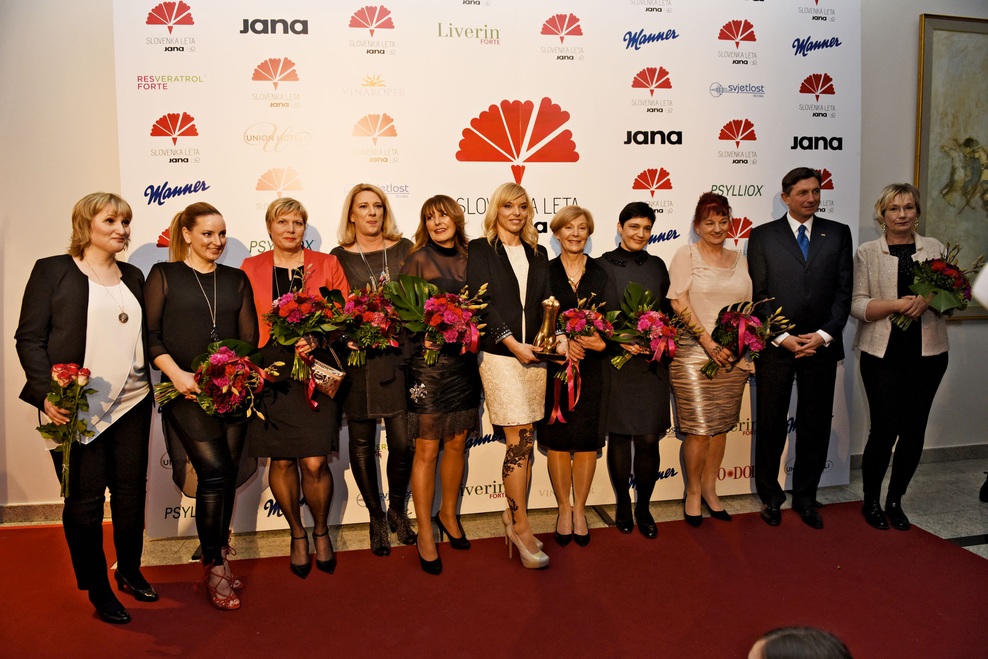 Podelitev Slovenka leta 2016 je bil letos pravzaprav ženski večer s sporočilom