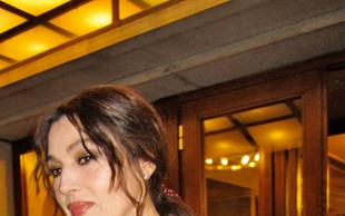 Bondovo dekle Monica Bellucci je obiskala Trst