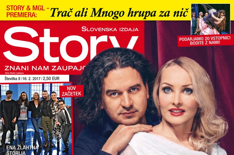 Tanja Ribič in Gašper Tič že dva meseca skupaj! Več v novi Story! (foto: story)