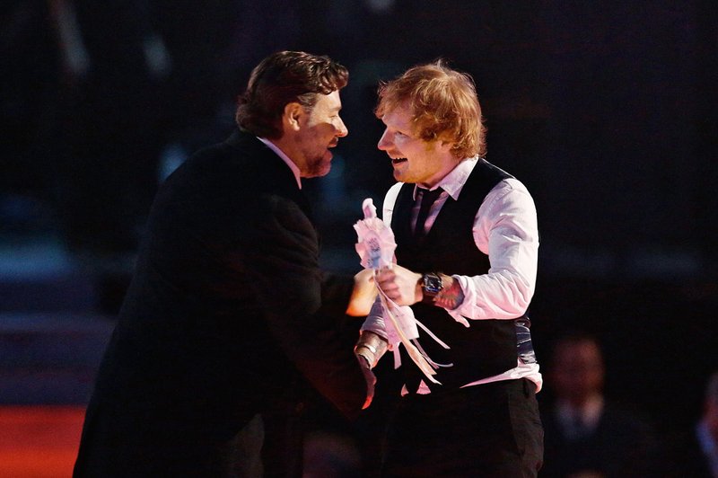 Ed Sheeran in Russell Crowe rada zvrneta skupaj kakšnega kratkega (foto: Profimedia)
