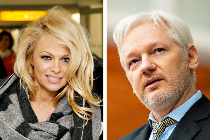 Pamela Anderson in Julian Assange se družita že štiri mesece (foto: Profimedia)