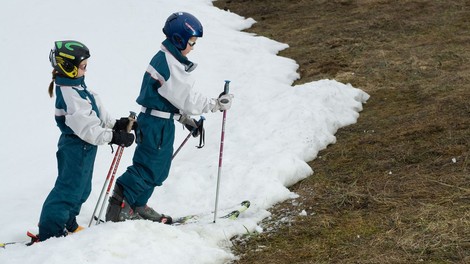 V Alpah bo do konca stoletja do 70 odstotkov manj snega! Bomo še smučali?