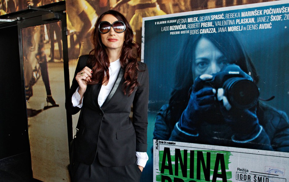 Domači celovečerec Anina Provizija ima pestro igralsko zasedbo (foto: Goran Antley)