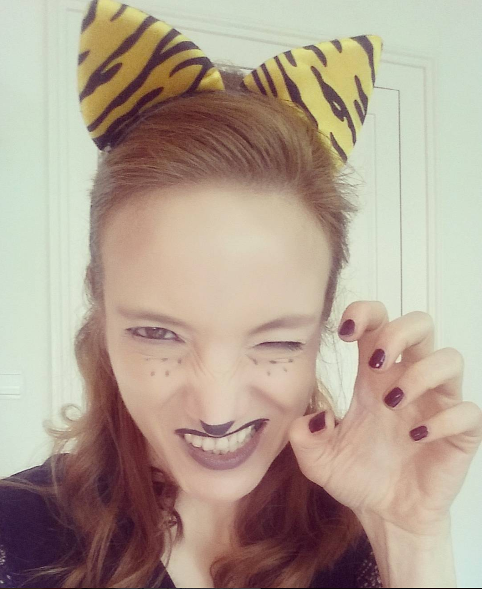 Mojca Mavec je postala tigrica ... rwaaaaw.