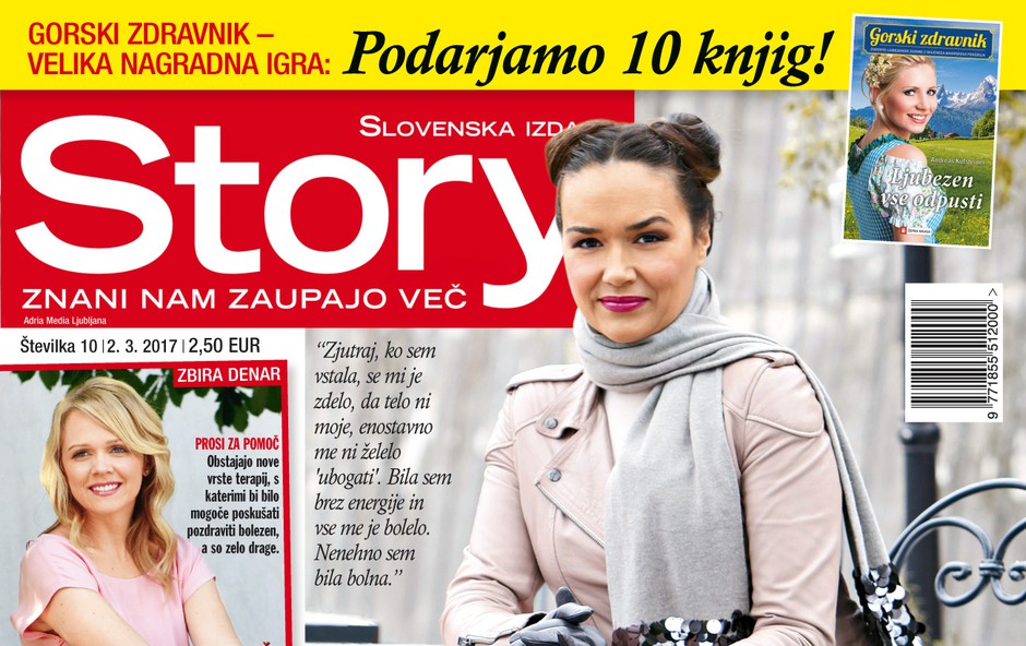 Alenka Košir je zaradi bolezni spremenila življenje, piše nova Story!