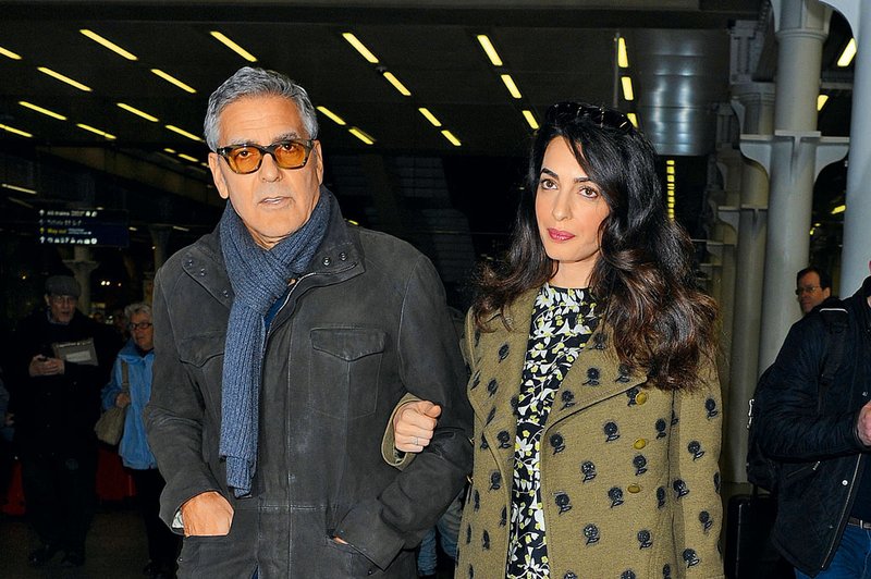 George Clooney in Amal: Pazila bosta na svojo varnost (foto: Profimedia)