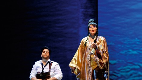 Operni spektakel Julij Cezar v Egiptu z inovativno izvedbo na odru Cankarjevega doma