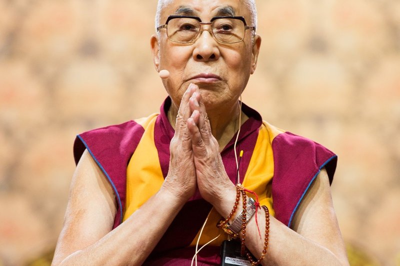 Tudi Dalajlama se zna razjeziti, le razlogi za njegovo jezo so drugačni! (foto: profimedia)